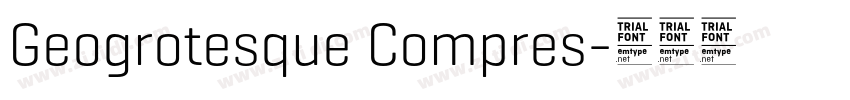 Geogrotesque Compres字体转换